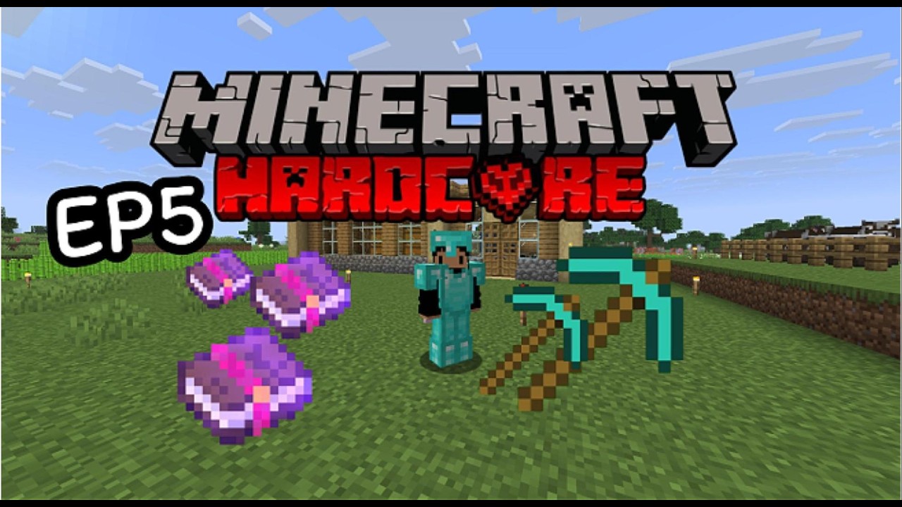[Minecraft Hardcore EP5] ยุคเพรชแล้วค้าบ เจริญแล้วเว้ย - YouTube