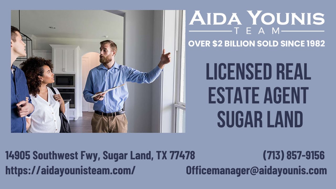 Aida Younis Team | Licensed Real Estate Agent Sugar Land | (713) 857-9156