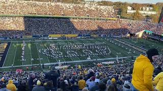 2021 WVU Marching Band - Armed Forces Salute