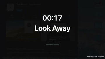 Take a break timer reminder Avoid eye strain stay focus App [MAC] Basic Overview - Mac App Store