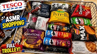 ASMR Tesco Crisps Shopping 🛒 Huge Pringles & Snack Collection Haul screenshot 4