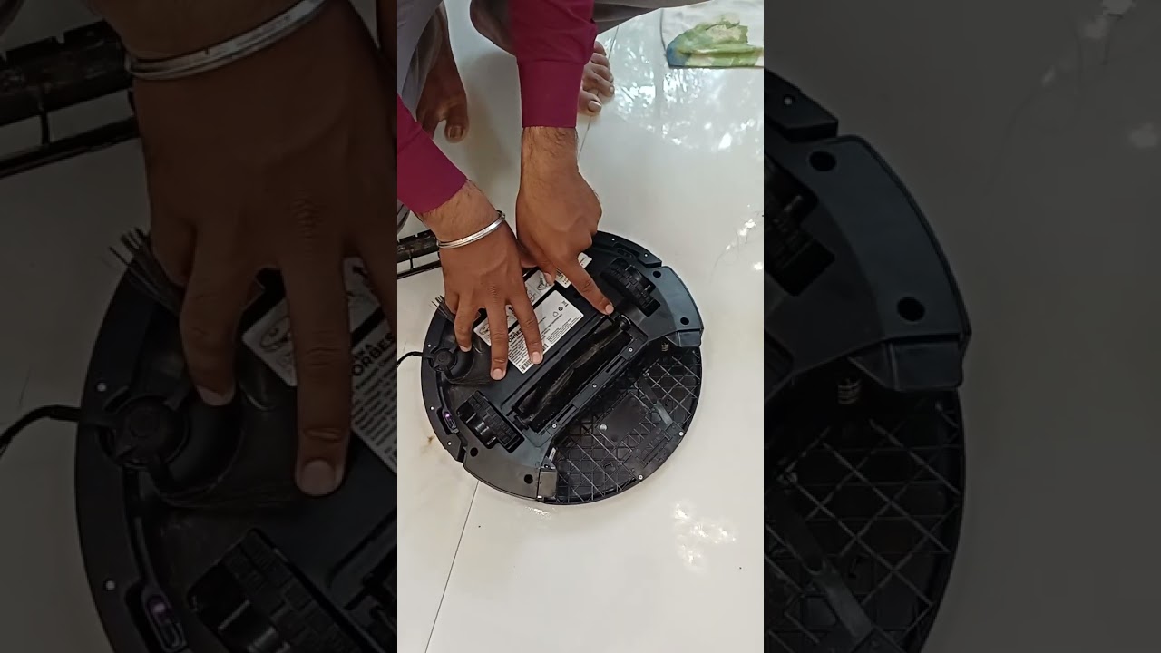 Smartclean with home Mopping pro | Cleaning the robotic vacuum | basic Cleaning for Robotic vacuum 