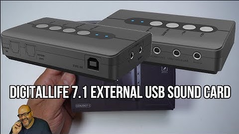 DigitalLife 7 1 External USB Sound Card