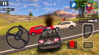 Police Car Chase | Cop Simulator 2018: Car Driving 3D / Poursuite en voiture de police Autofahren 3D screenshot 2