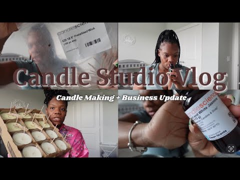 VLOG| Saving My Small Business + Candle Making + Releasing My Permanent ...