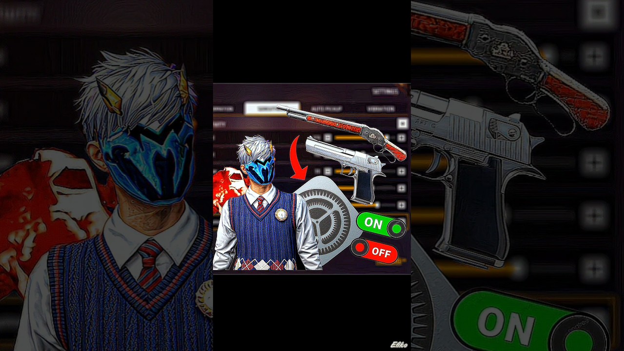 free fire headshot setting 2026 ⚡ best sensitivity settings ⚙️| sensitivity + hud settings free fire