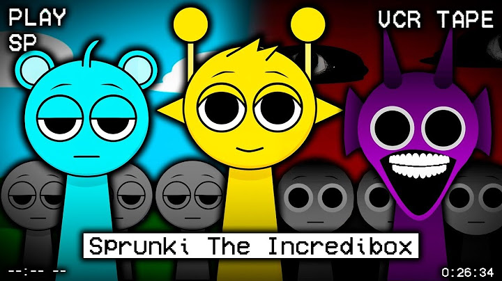 SPRUNKI INCREDIBOX: UM MISTÉRIO DISFARÇADO DE BRAINROT