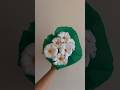 DIY Paper Flower Bouquet 🌼 Easy Handmade White Flowers #shorts