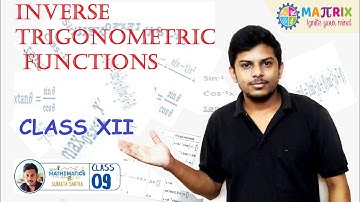 Inverse Trigonometric Functions | Class 12 Mathematics in Bengali | Unit1-L2| Basic to JEE | mattrix