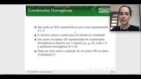 Aula 05 - Transformações Geométricas 2D - Parte 02