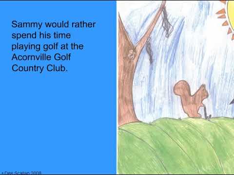 Squirrel Squad - Sammy The Golf Head Cover | Hungry Squirrel
