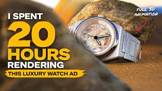 Advertising Luxury Watch Animation in Blender | Cinematic 3D Render | Panorify Studio