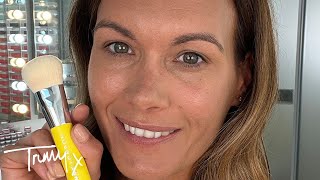 How To Apply Your Base Using A Makeup Brush | Makeup Tutorial | Trinny