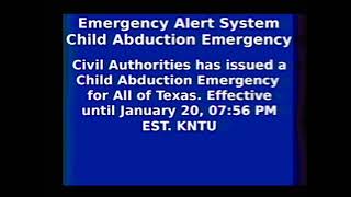 1/20/2023 EAS Child Abduction Emergency (Amber Alert)All of Texas(EAS #5)