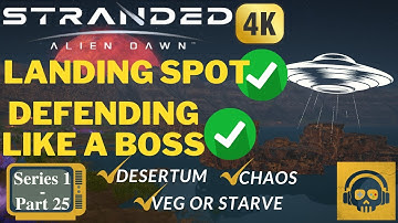 Stranded Alien Dawn (Early Access) in 4K - Desertum - Gameplay Walkthrough Part 25 (S1)