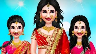 Indian royal wedding bride fashion salon makeover screenshot 3