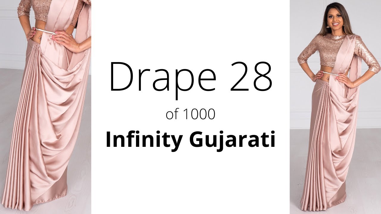 The Infinity Gujurati Drape | Drape #28 ...