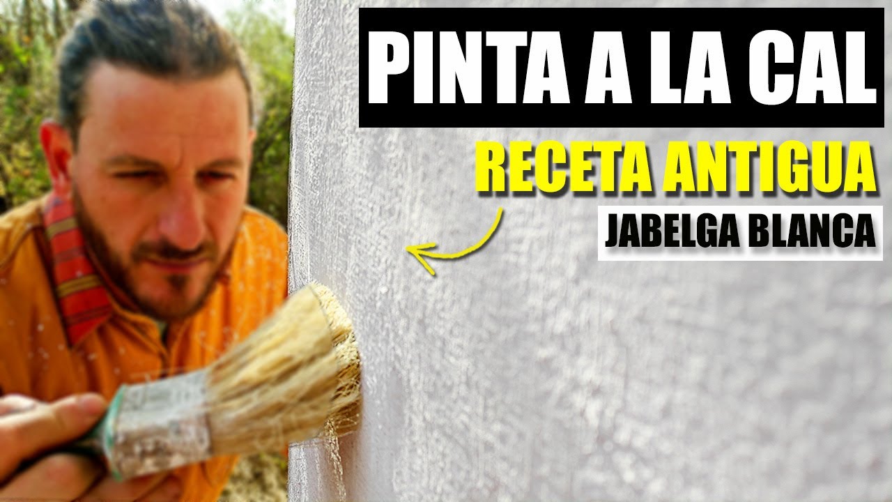 ⛔No uses LATEX | Te enseño receta de ANTIGUA PINTURA a la CAL EXTRABLANCA | JABELGA |