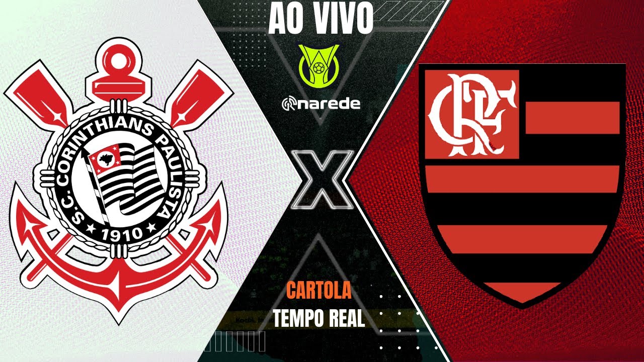 Brasileirão 2023: Onde assistir a Corinthians x Flamengo ao vivo e