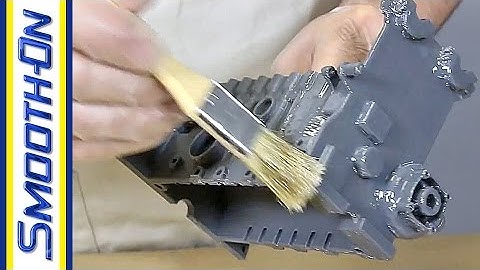 Smoothing the Surface of a 3D Printed Model Using XTC-3D® Coating