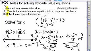 notes 1 6 absolute value equations