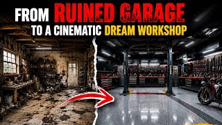 🔥 This Ruined Garage Became a Dream Workshop