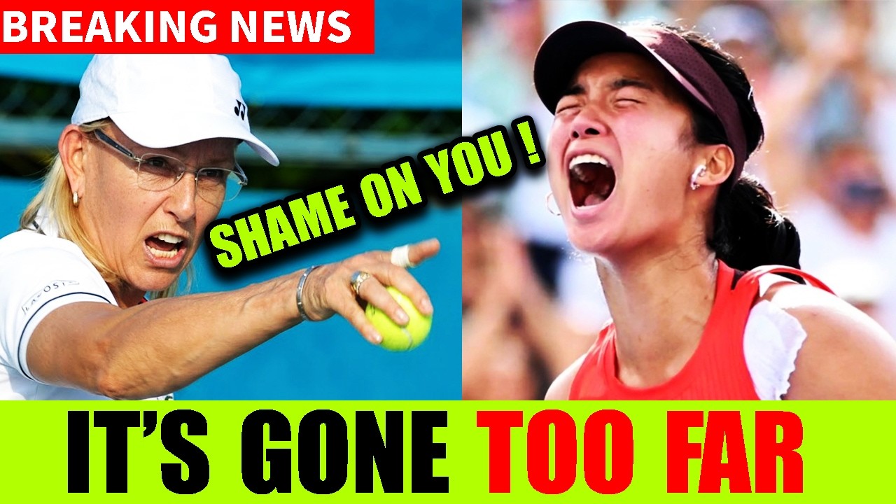 "SHAME ON YOU!" Navratilova’s RACIST Attack On Alex Eala Sparks MASS OUTRAGE; AO IN CHAOS!