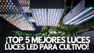 🌱💡 ¡Top 5 Mejores Luces LED para Cultivo que Harán Crecer tus Plantas al Máximo! 💡🌿