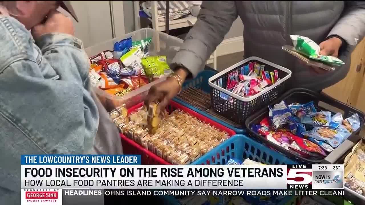 VIDEO: Local veterans find support and community through Free Pantry Friday
