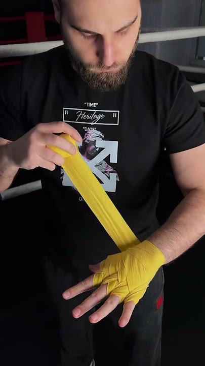 Boxing Handwrap ✔️🥊 #boxing #boxingtraining #shorts #boxer