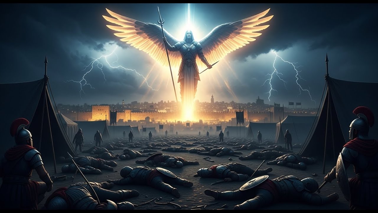 Cud objawiony. - Noc, w której anioł pokonał największą armię starożytności-