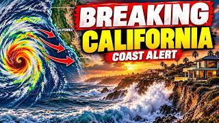 California Coast on ALERT — Powerful Waves Hit an Already Rising Ocean