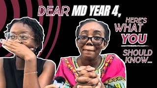 What We Wish We Knew About MD YEAR 4 @UNICMedicalSchool