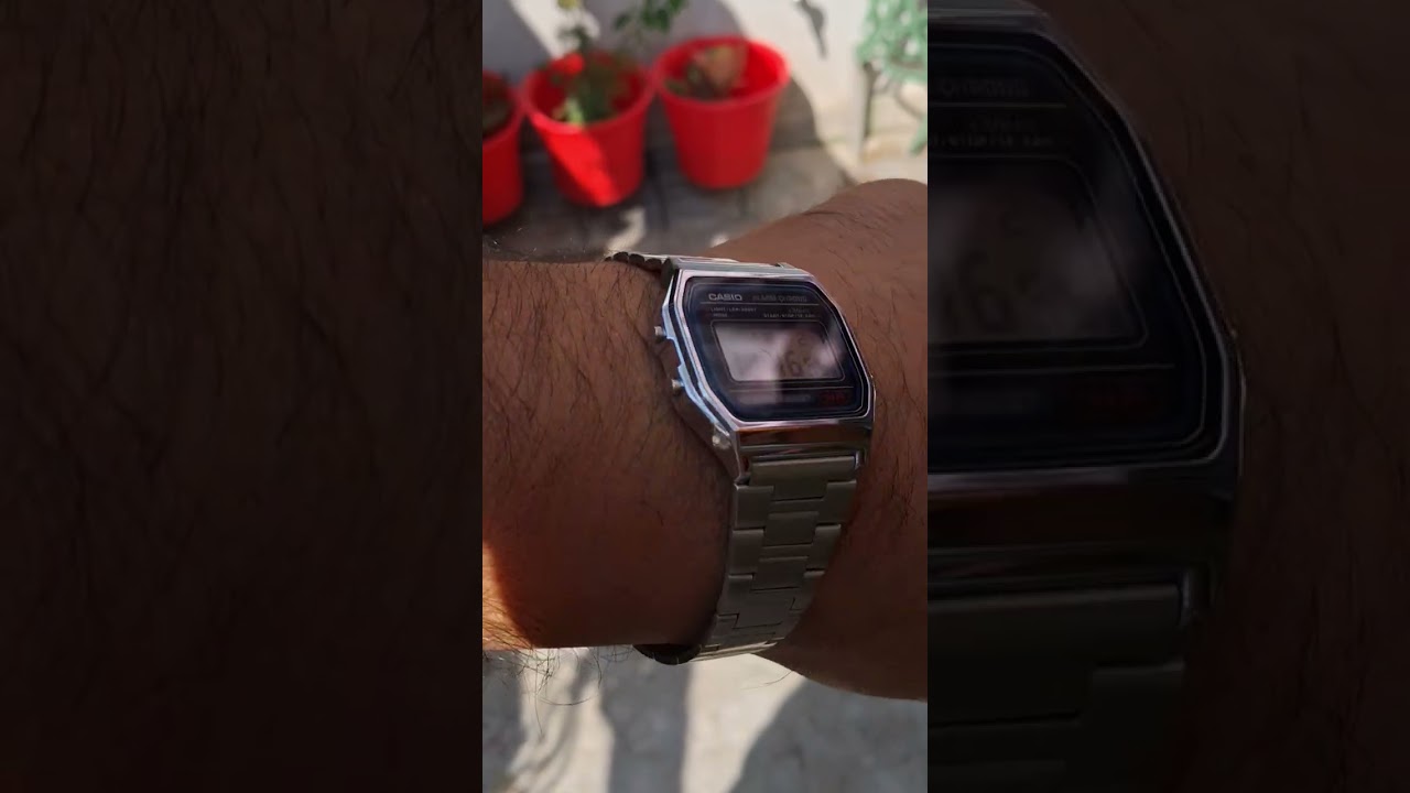 Timeless design, iconic style ⌚✨ — the Casio A158 