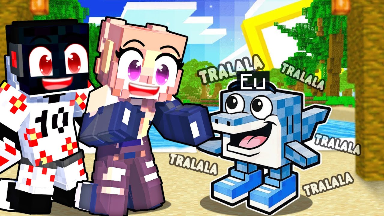 SUNT ADOPTAT ca BEBE TRALALELO TRALALA in Minecraft!