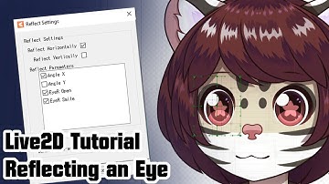 Live2D Short Tutorial - Reflecting an Eye