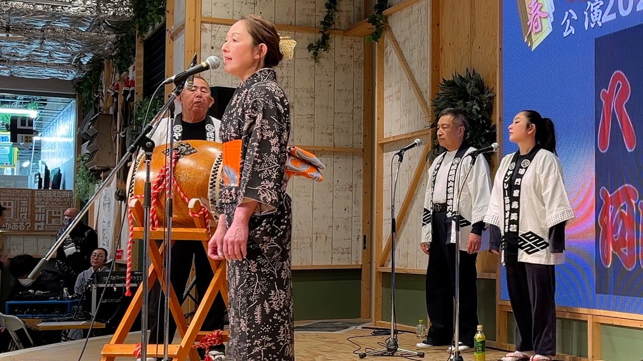 河内音頭　鳴門家 寿々佳「新春河内音頭 2025」アリオ八尾 光町スクエア　2025-01-03