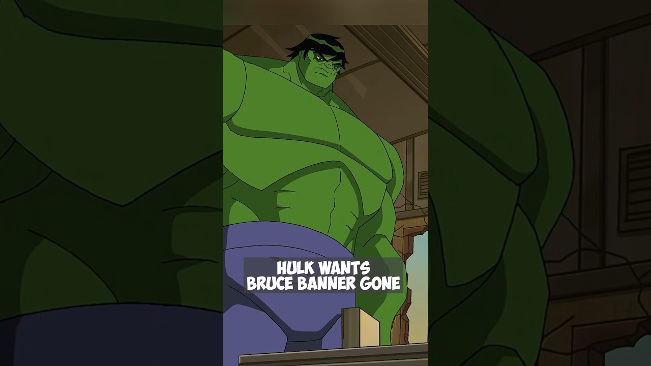 Hulk Wants Bruce Banner Gone 😅 