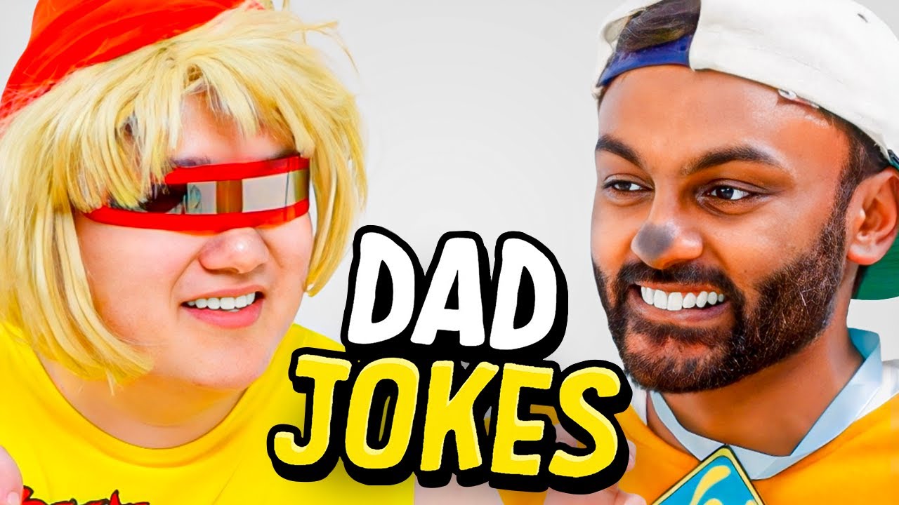 Dad Jokes | Don't laugh Challenge | Alan vs Sath | Raise Your Spirits