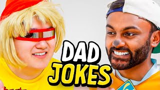 Dad Jokes | Don't laugh Challenge | Alan vs Sath | Raise Your Spirits