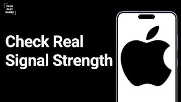 How to check real signal strength on iPhone ?