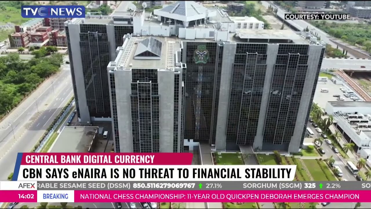 CBN Assures Nigerians, Says e-Naira Is No Threat To Country's Financial Stability