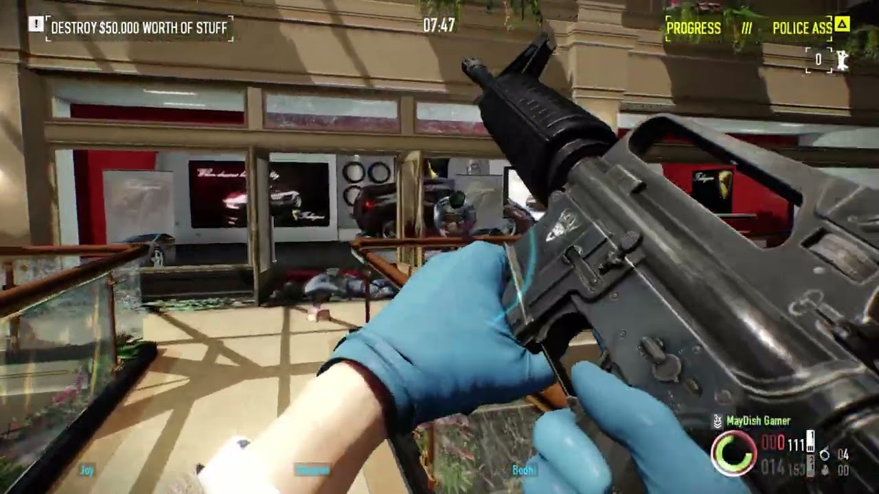 PAYDAY 2 - Mallcrasher Contract - High Difficulty (Mission #1) || MayDish Beast