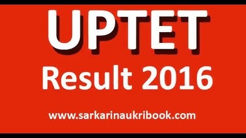 UPTET Result 2016 | Check UPTET Merit List On 27th March @ www.upbasiceduboard.gov.in