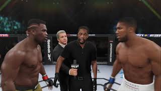 Francis Ngannou vs. Anthony Joshua - EA Sports UFC 4 - Boxing Stars 🥊