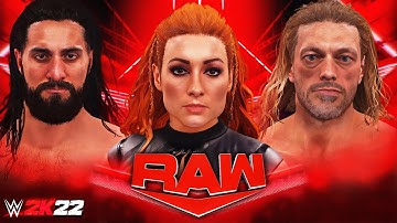 WWE 2K22 - Universe Mode - Raw (Opening Intro)