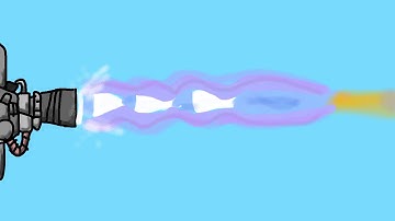 Rocket Engine Mach disk shock diamond test