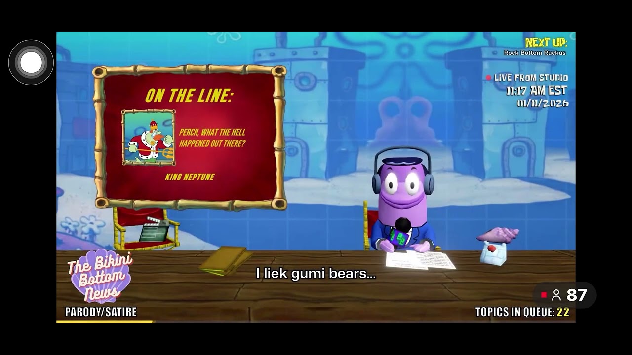 perch lieks gumi bears... 