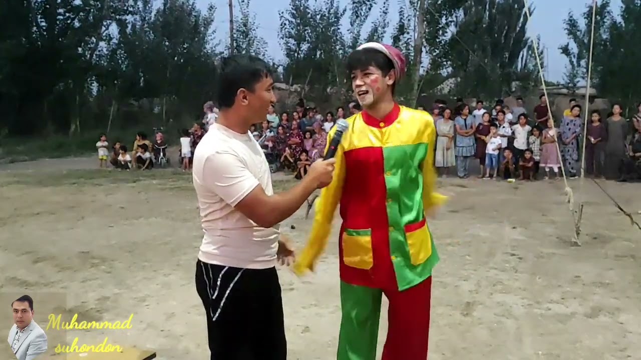 Masxaraboz shunaqa Shapaloq yedi. Asal Deb Qalampirli suvni ichib quydi. Ko'ramiz