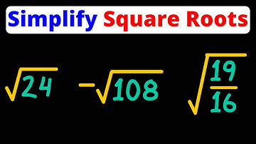 Simplifying Square Roots | Fractions | Eat Pi